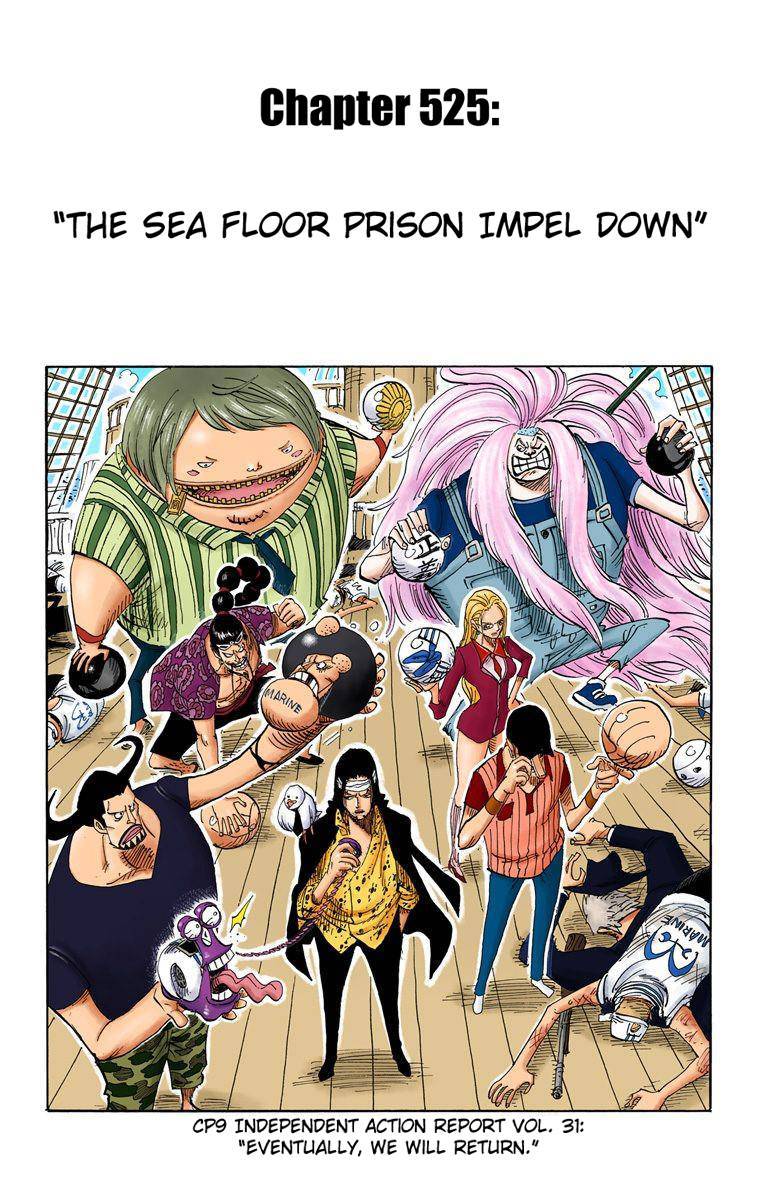 One Piece Digital Colored Chapter 525 image 02